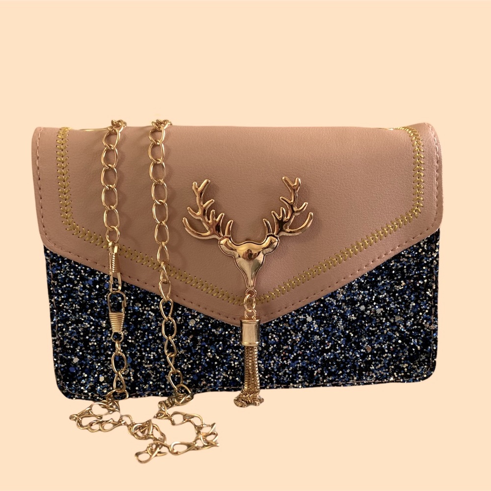 Glitter Crossbody Bag